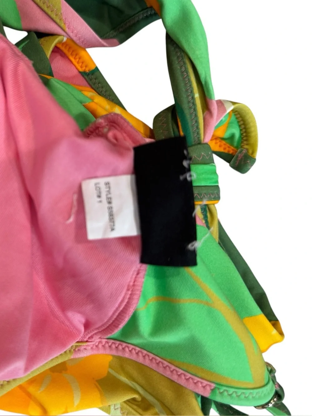 Kate Spade Cucumber Floral Cut-out one piece Size Medium /8